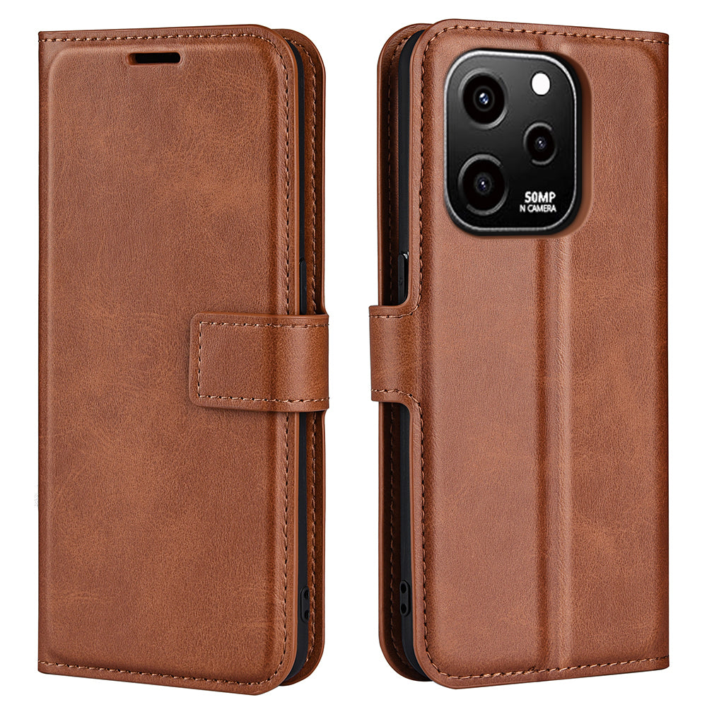 For Huawei nova Y61 4G Calf Texture PU Leather Phone Case Wallet Stand Full Body Flip Folio Square Magnetic Clasp Protective Cover For Huawei nova Y61 4G Calf Texture PU Leather Phone Case Wallet Stand Full Body Flip Folio Square Magnetic Clasp Protective Cover